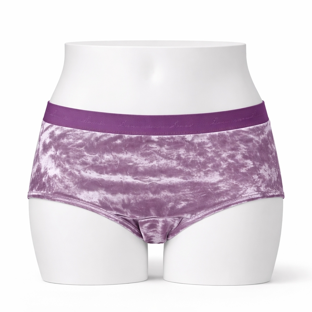 PINK Victoria's Secret Women's Lilac Velvet Shortie Size Large